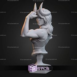 Bust of Malevola 105mm STL Files