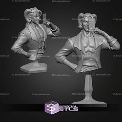 Bust of Mollymauk 92mm STL Files