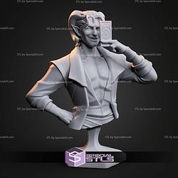 Bust of Mollymauk 92mm STL Files