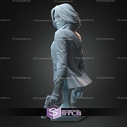 Bust of Selene 108mm STL Files