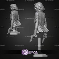Bust of Selene 108mm STL Files