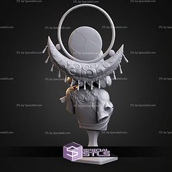 Bust of Selene Hades 125mm STL Files