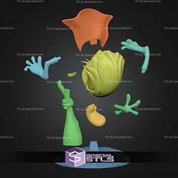 Captain Caveman Cartoon STL Files