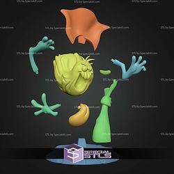 Captain Caveman Cartoon STL Files