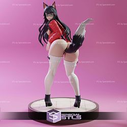 Cat Girl Cosplay NSFW 190mm STL Files