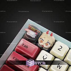 Chainsaw Man Katana Power Keycap STL Files