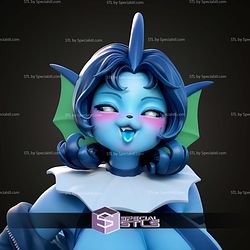 Cheeky Vaporeon 260mm STL Files