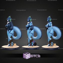 Cheeky Vaporeon 260mm STL Files
