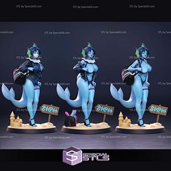 Cheeky Vaporeon 260mm STL Files