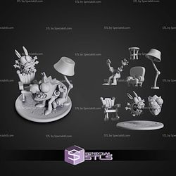 Chibi Courage the Cowardly Dog 76mm STL Files