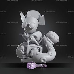 Chibi Gir Invader Zim STL Files