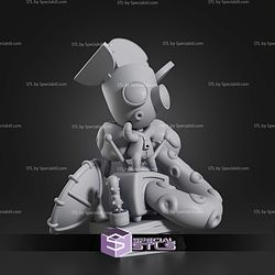 Chibi Gir Invader Zim STL Files