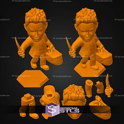 Chibi STL Collection Dean Winchester