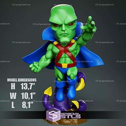 Chibi STL Collection Martian Manhunter