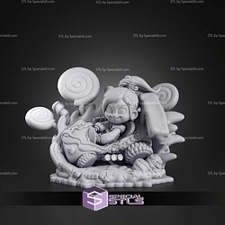 Chibi Vanellope Wreck it Ralph 70mm STL Files