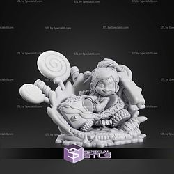 Chibi Vanellope Wreck it Ralph 70mm STL Files
