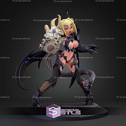 Chimaera Monster Girl 223mm STL Files