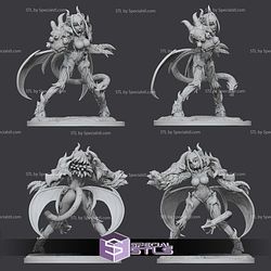Chimaera Monster Girl 223mm STL Files