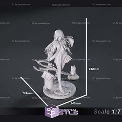 Chisa Wuthering Waves 238mm STL Files