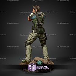 Chris Redfield Resident Evil 5 STL Files