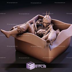 Christmas Gift Girl in Box STL Files