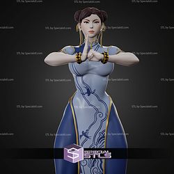 Chun Li Chinese Dress 1-6 STL Files
