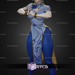 Chun Li Chinese Dress 1-6 STL Files
