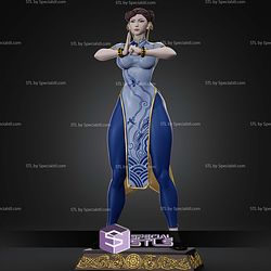 Chun Li Chinese Dress 1-6 STL Files
