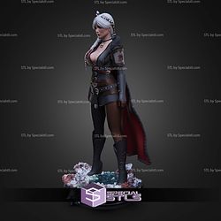 Ciri the Witcher Ice Base STL Files