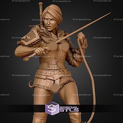 Ciri Witcher Chain Sword 185mm NSFW STL Files