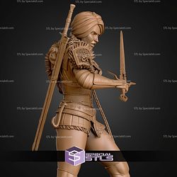 Ciri Witcher Chain Sword 185mm NSFW STL Files