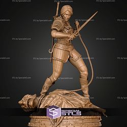 Ciri Witcher Chain Sword 185mm STL Files