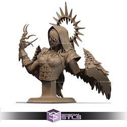 Corrupted Nun Fanart Bust STL Files