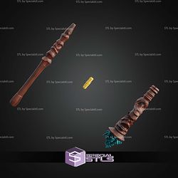 Cosplay STL Files Clara Ivanova Wand