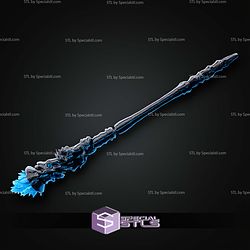 Cosplay STL Files Clara Ivanova Wand