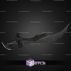 Cosplay STL Files Daedric Sword and Shield