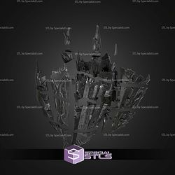 Cosplay STL Files Daedric Sword and Shield