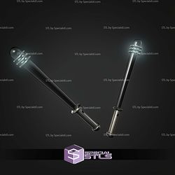 Cosplay STL Files Demolition man pack