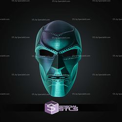 Cosplay STL Files Dr Doom Mask 200mm
