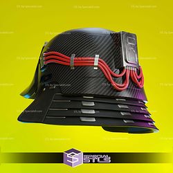 Cosplay STL Files Kabuto Helmet Cyberpunk 2077