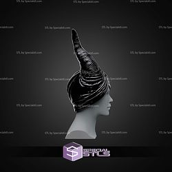Cosplay STL Files Maleficent Horns
