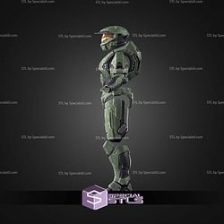 Cosplay STL Files Mark 5 Campaign Evolved Armor Helmet