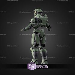 Cosplay STL Files Mark 5 Campaign Evolved Armor Helmet