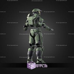 Cosplay STL Files Mark 5 Campaign Evolved Armor Helmet