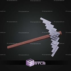 Cosplay STL Files Minecraft Movie Pickaxe