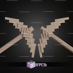 Cosplay STL Files Minecraft Movie Pickaxe