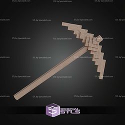 Cosplay STL Files Minecraft Movie Pickaxe
