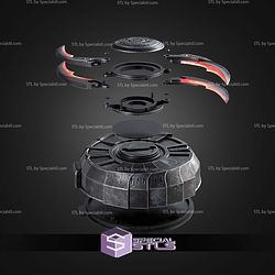 Cosplay STL Files Predator Badlands Levitating Shuriken