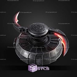 Cosplay STL Files Predator Badlands Levitating Shuriken