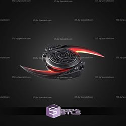 Cosplay STL Files Predator Badlands Levitating Shuriken